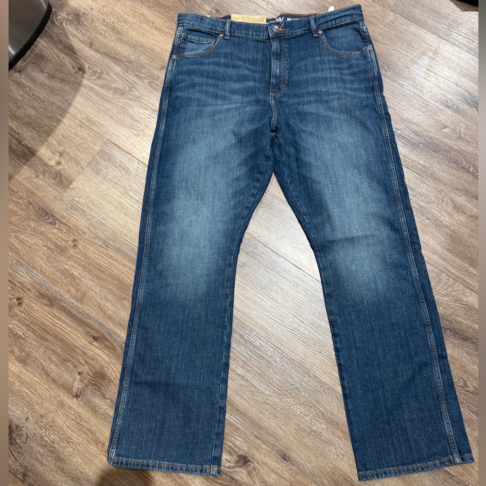 38X34 WRANGLER Men's Retro Relaxed Boot Jeans